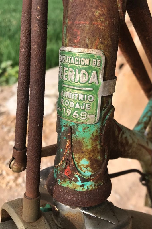 BICICLETA BH ANTIGUA FRENOS VARILLA (7)