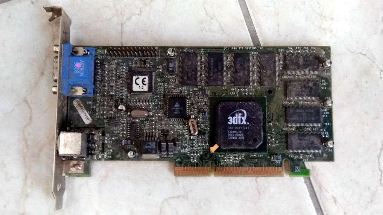 3dfx Voodoo 3 3000 (D) Damaged Seller Photo