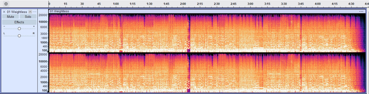 Spectogram - 04. Weightless