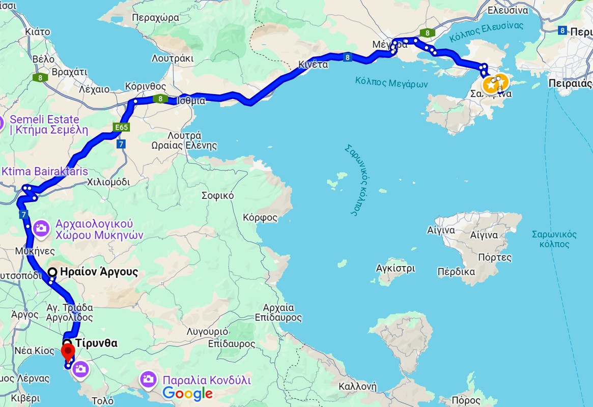 2024 Εκδρομή στην Αργολίδα Mέρος 1ο