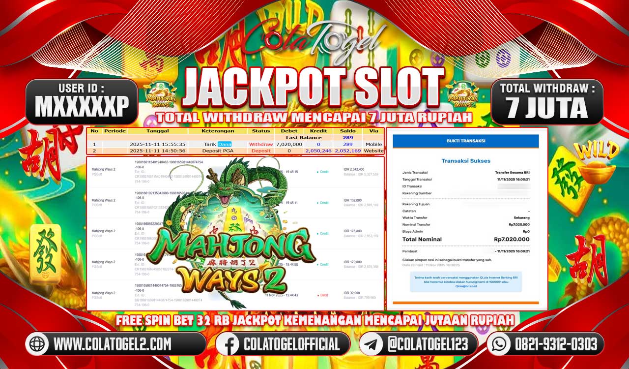 JACKPOT SLOT GACOR!!