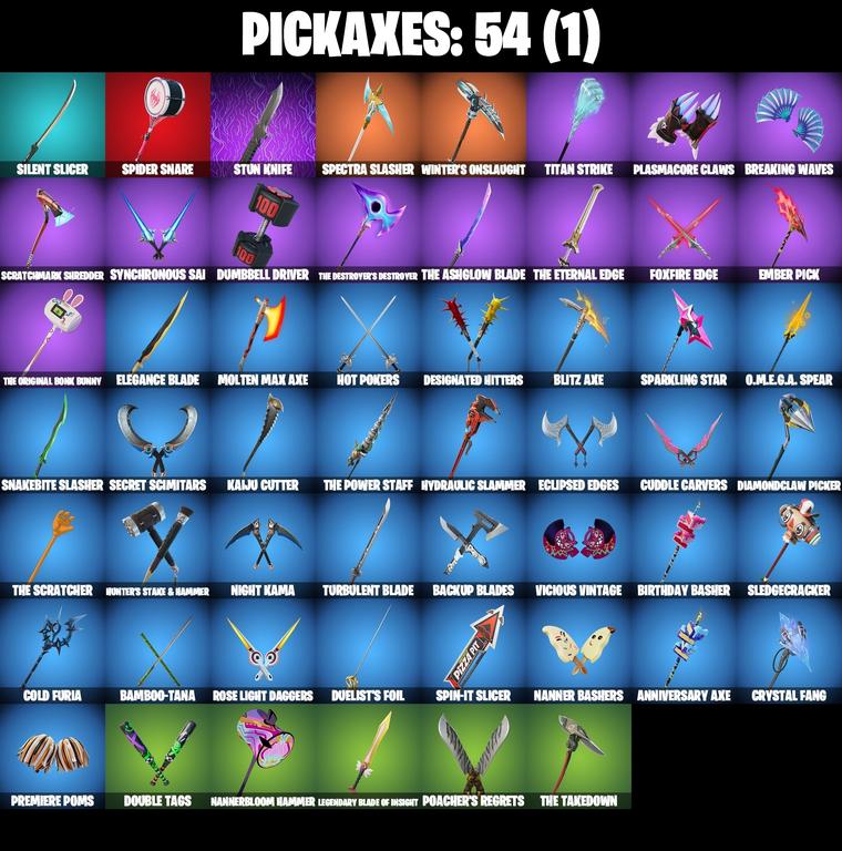 pickaxes comp