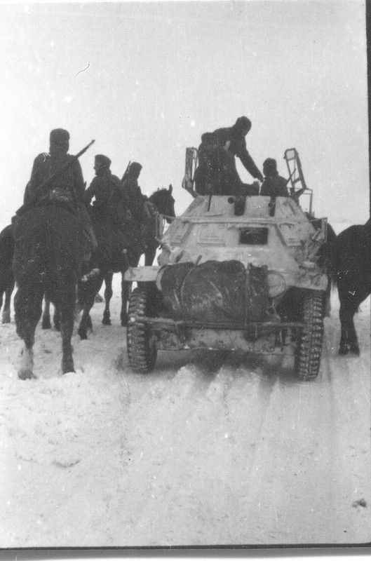 Panzer Aufkl. Abt. 23 , Panzerspähwagen Kampfein