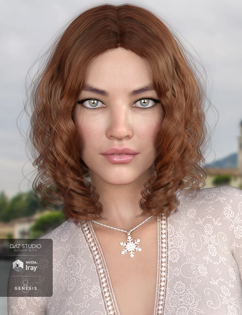Drea Hair for Genesis 8 Females Drea Hair for Genesis 8 Females