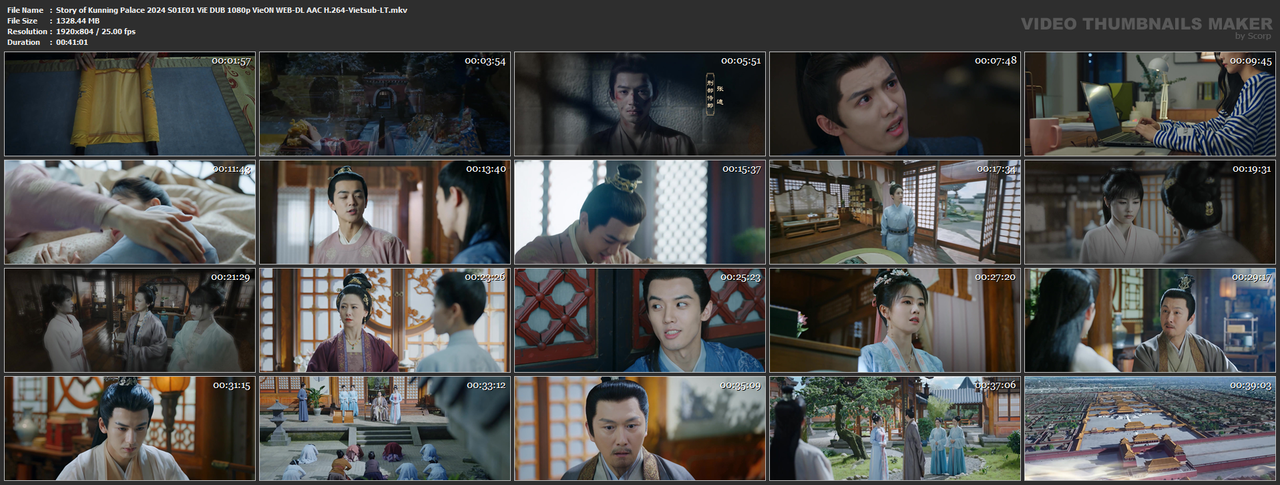 Story of Kunning Palace 2024 S01E01 ViE DUB 1080p VieON WEB-DL AAC H.264-Vietsub-LT.mkv