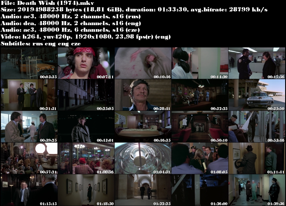 Re: Přání smrti / Death Wish (1974)