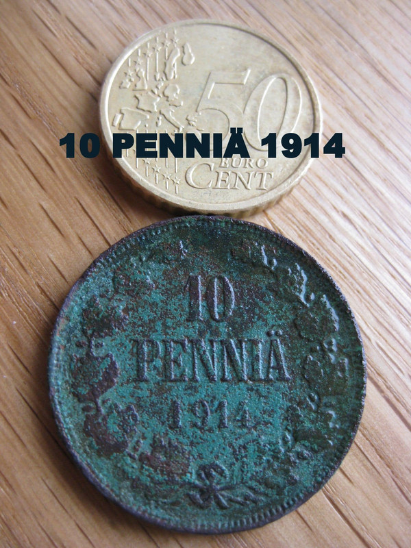 10 penniä 1914