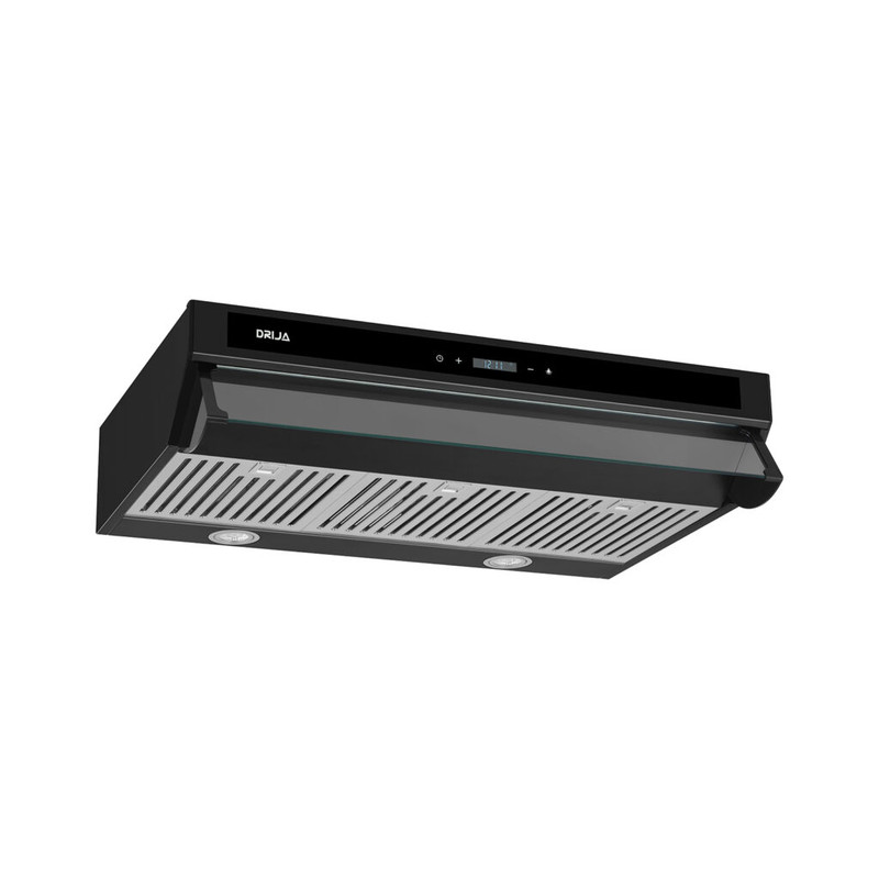 Extractor de Grasa Drija Slim Touch 76 Black con panel digital táctil y diseño delgado.