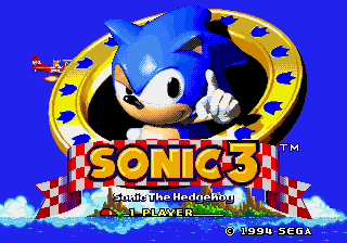 Sonic Classic Collection - Sonic the Hedgehog 3 - Original Options (SEGA Genesis Emulator)