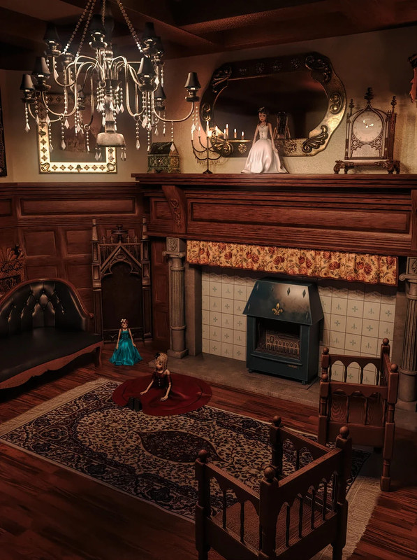 FG Gothic Sitting Room
