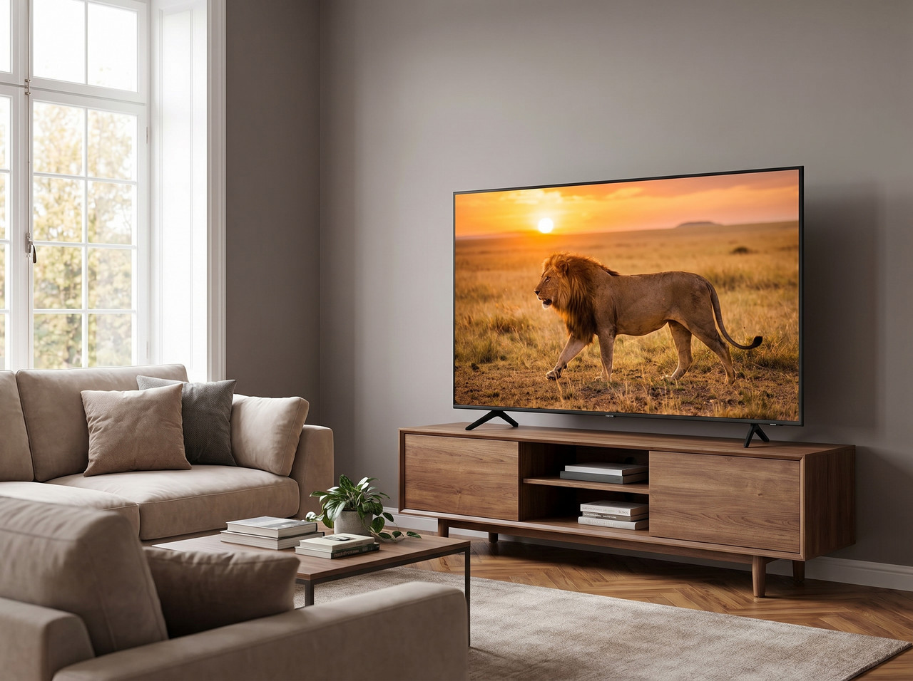 Televisor Samsung de 50 Pulgadas Crystal UHD 4K Smart TV