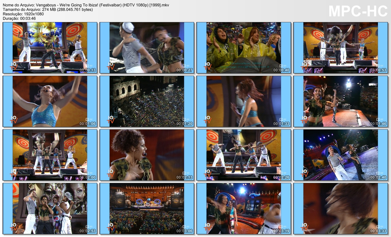 Vengaboys - We're Going To Ibiza! (Festivalbar) (HDTV 1080p) [06.09.1999]