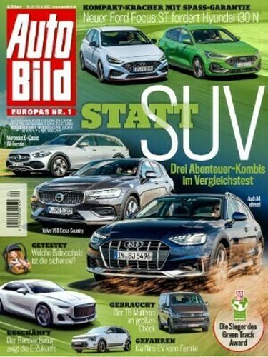 Cover: Auto Bild Magazin No 34 vom 25 August 2022 Cover: Auto Bild Magazin No 34 vom 25 August 2022