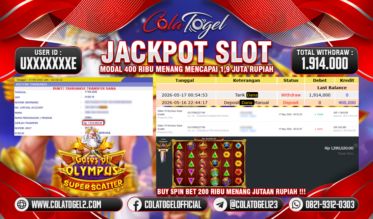 JACKPOT SLOT GACOR!!