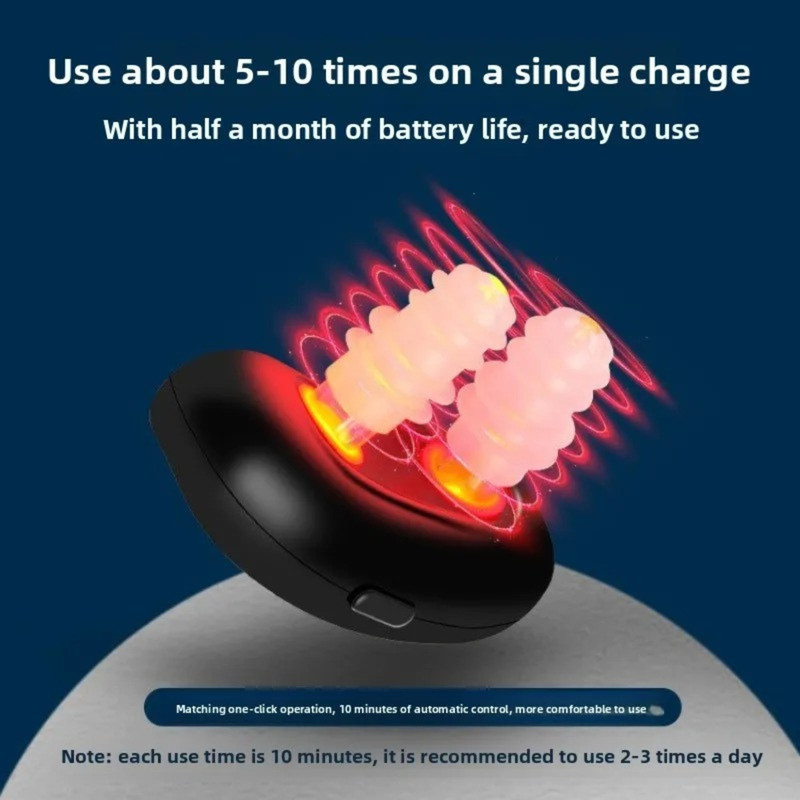 Portable Rhinitis Relief Device Red Light Therapy for Sinusitis Nasal Nose Care (4)