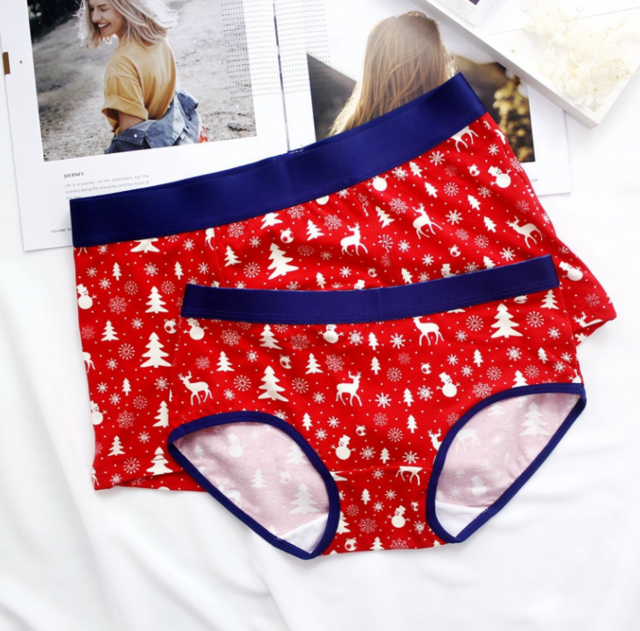 christmas underwear set