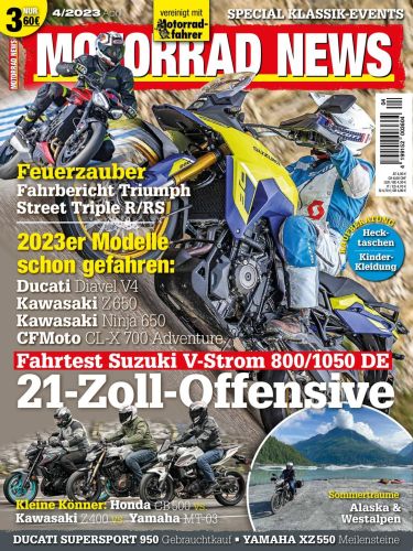 Cover: Motorrad News Magazin No 04 2023