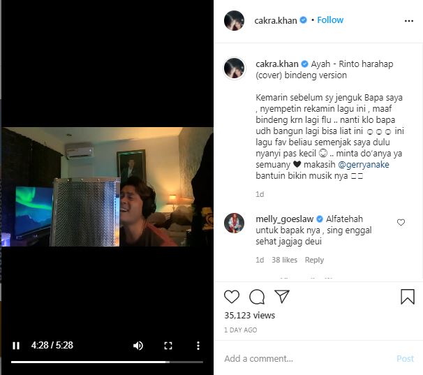 Postingan terakhir Cakra Khan