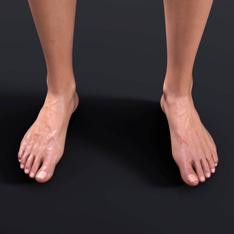 Real Foot for Genesis 9