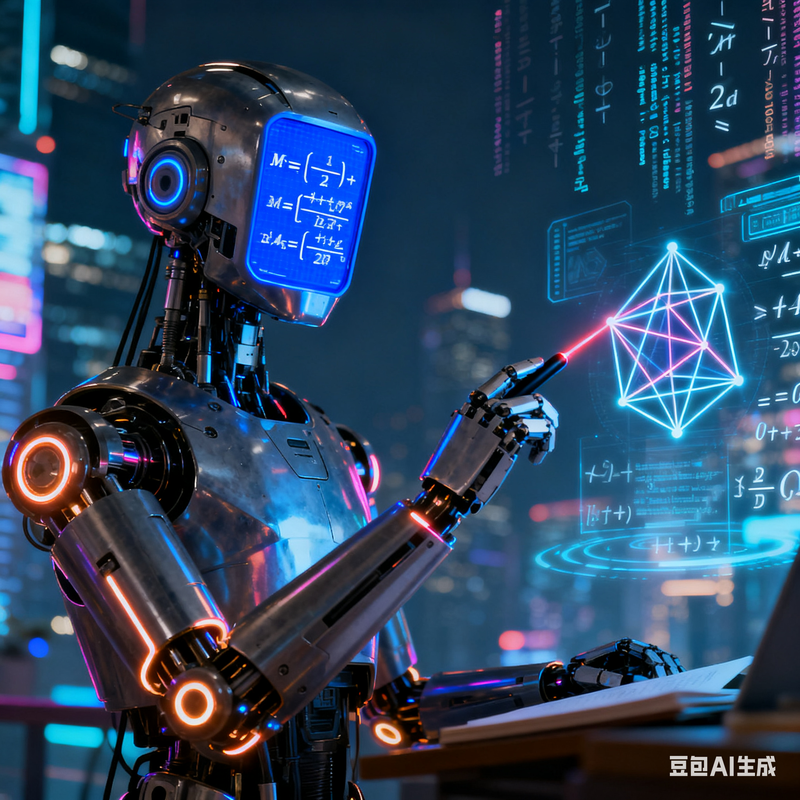 Student chatting with AI tutor on laptop