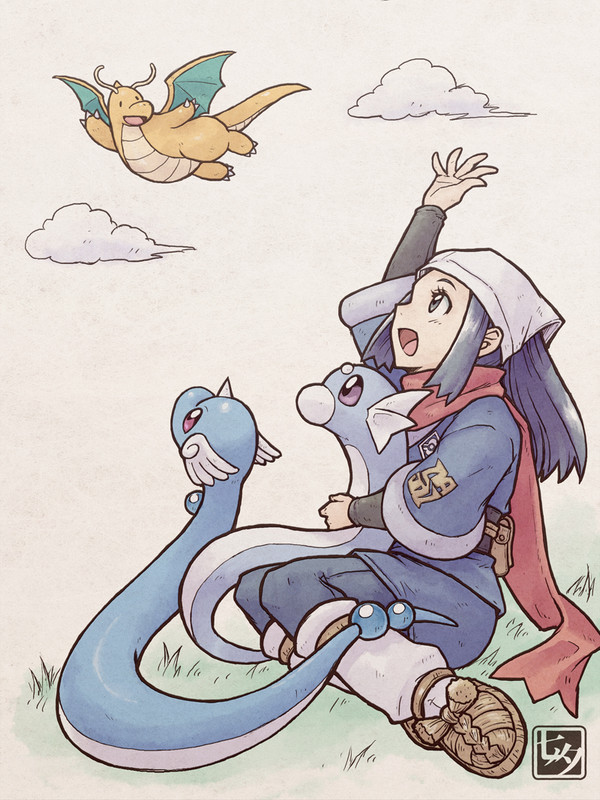 akari-dragonite-dragonair-and-dratini-po