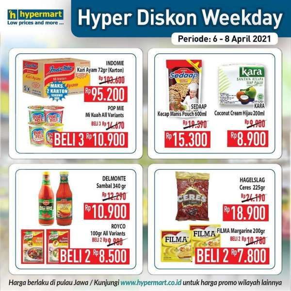 Katalog Promo Hypermart 6-8 April 2021 
