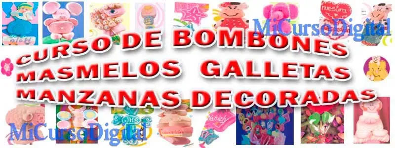 Curso de bombones Manual Pdf masmelos galletas decoradas y halloween