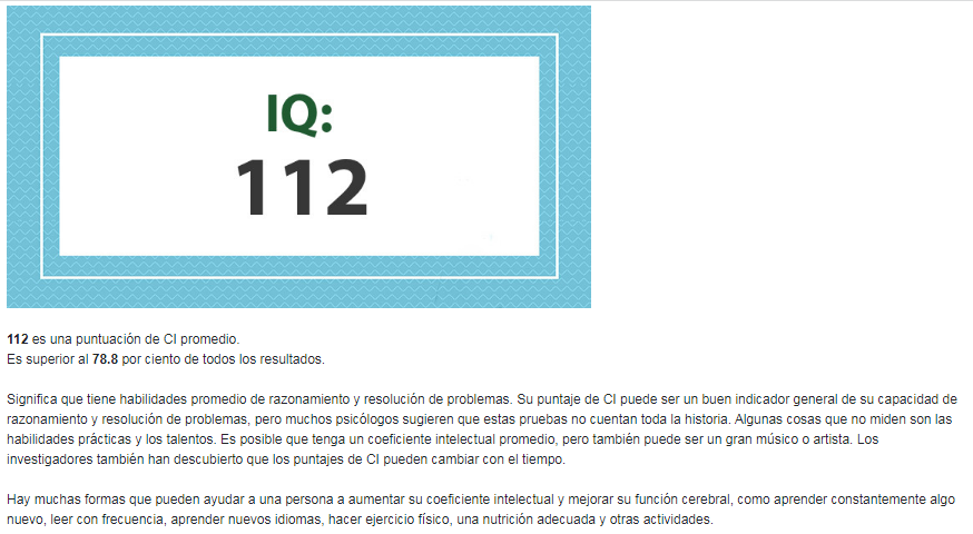 Test de IQ