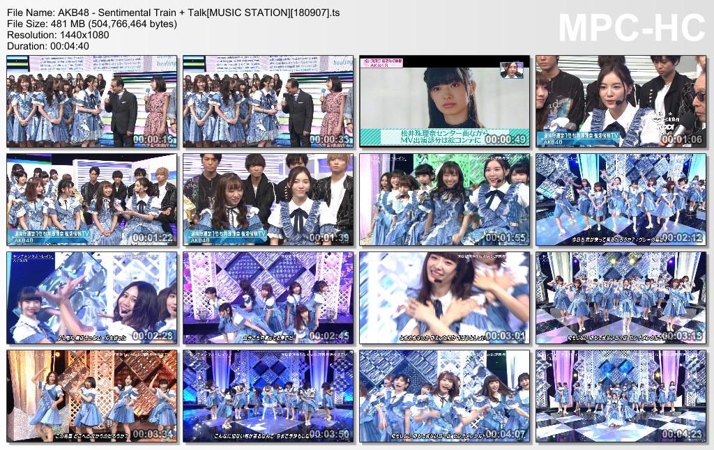 AKB48 - Sentimental Train   Talk[MUSIC STATION][180907].ts_thumb