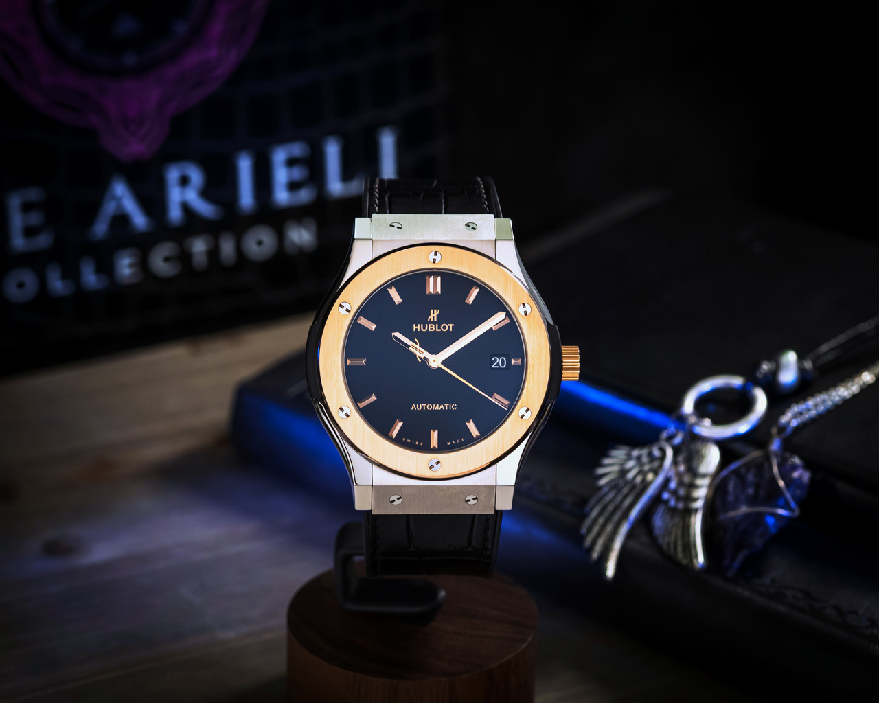 FSOT: NEW Hublot Classic Fusion Titanium King Gold 45mm Watch – 511.NO.1181.LR image 3