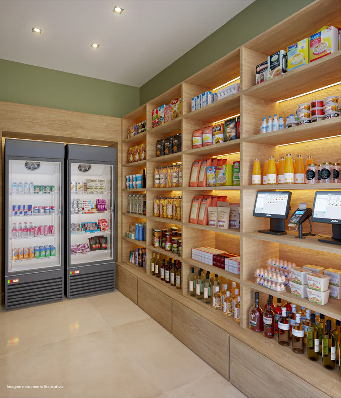 Áreas de convivência integradas