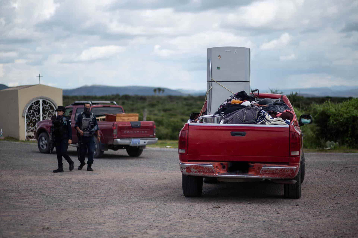 Familias huyen de Zacatecas ante las amenazas del crimen organizado