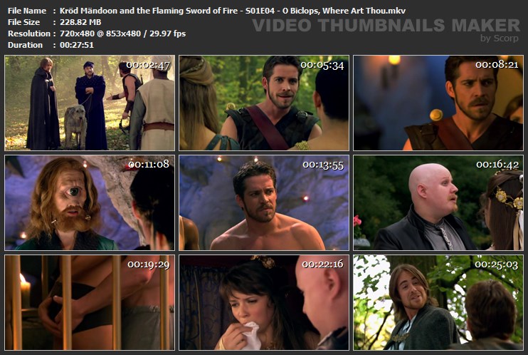 Kröd Mändoon and the Flaming Sword of Fire - S01E04 - O Biclops, Where Art Thou.mkv