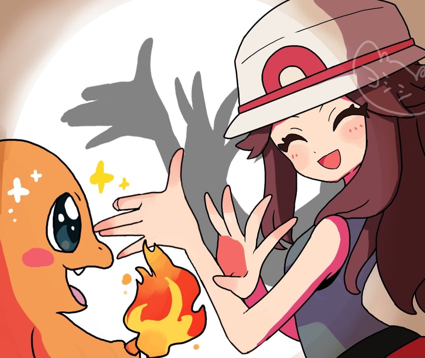 leaf-and-charmander-pokemon-and-1-more-d