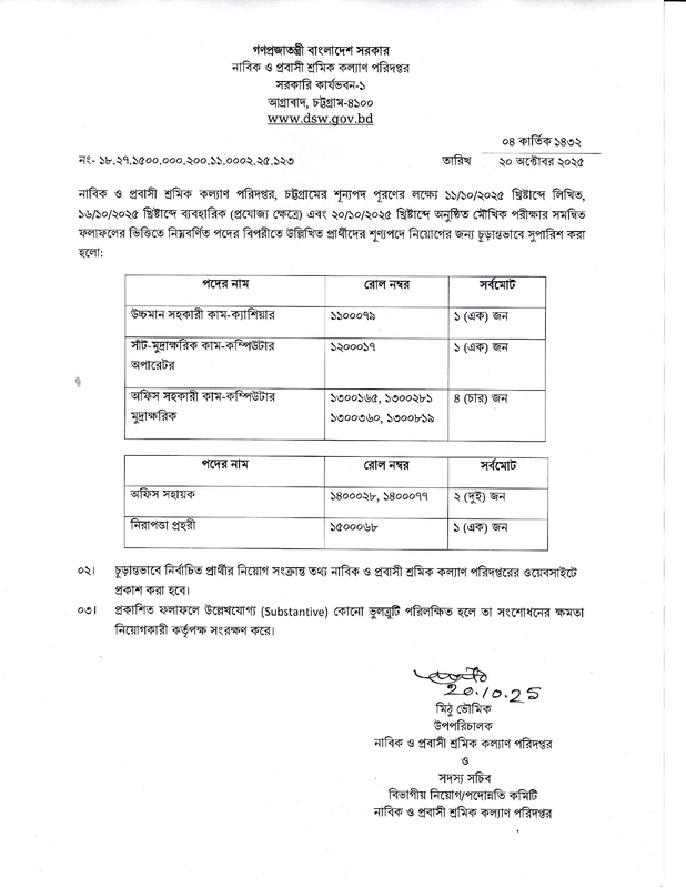 DSW-Final-Result-2025-PDF