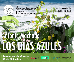 EL DOCUMENTAL “ANTONIO MACHADO. LOS DÍAS AZULES”, DE LAURA HOJMAN, YA ESTÁ DISPONIBLE EN PLATAFORMAS DESDE EL 25 DE DICIEMBRE