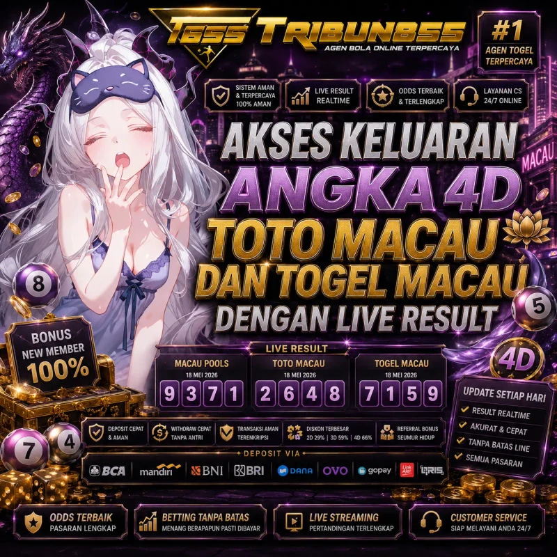 TRIBUN855 - Akses Keluaran Angka 4D Toto Macau Dan TOTO MACAU Dengan Live Result