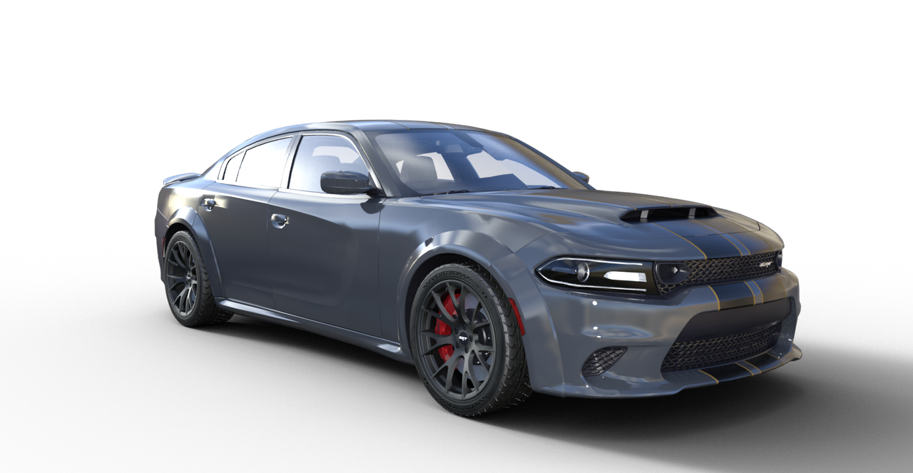 Dodge Charger Srt for Daz3D