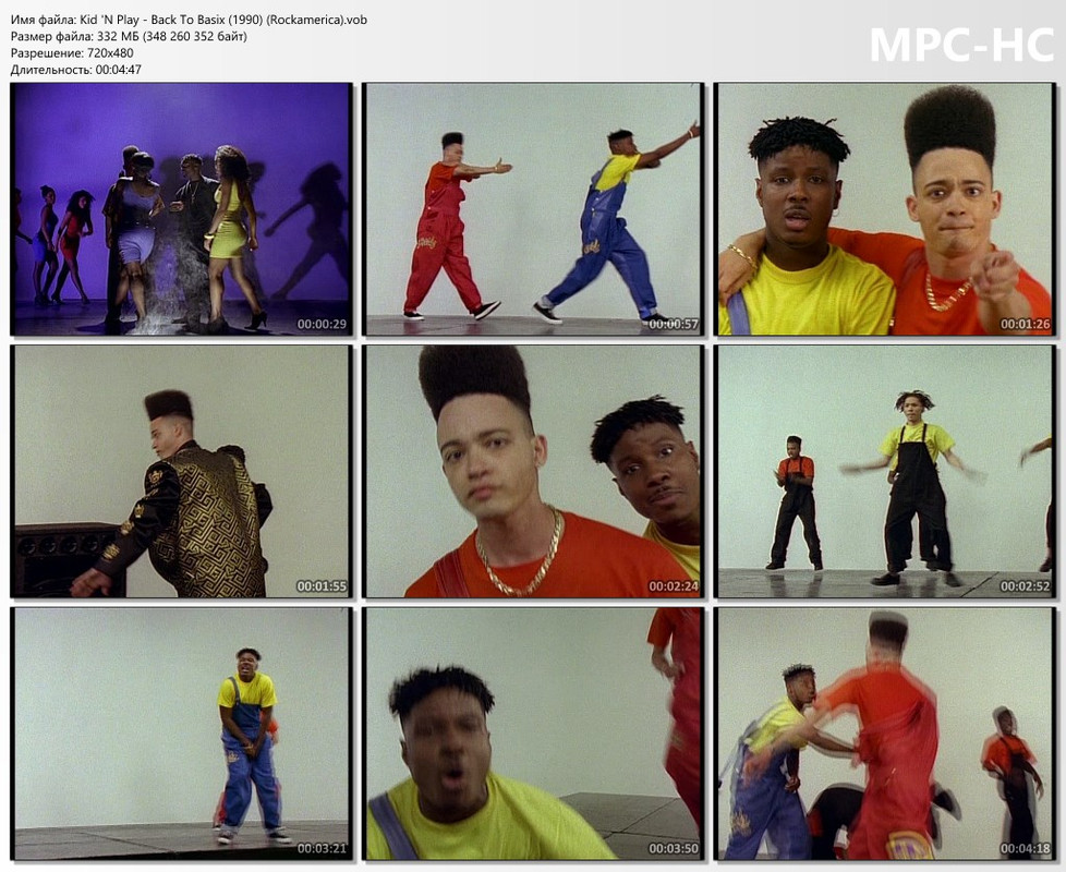 Kid ' N Play Back To Basix (1990) ( Rockamerica) vob thumbs — Postimages