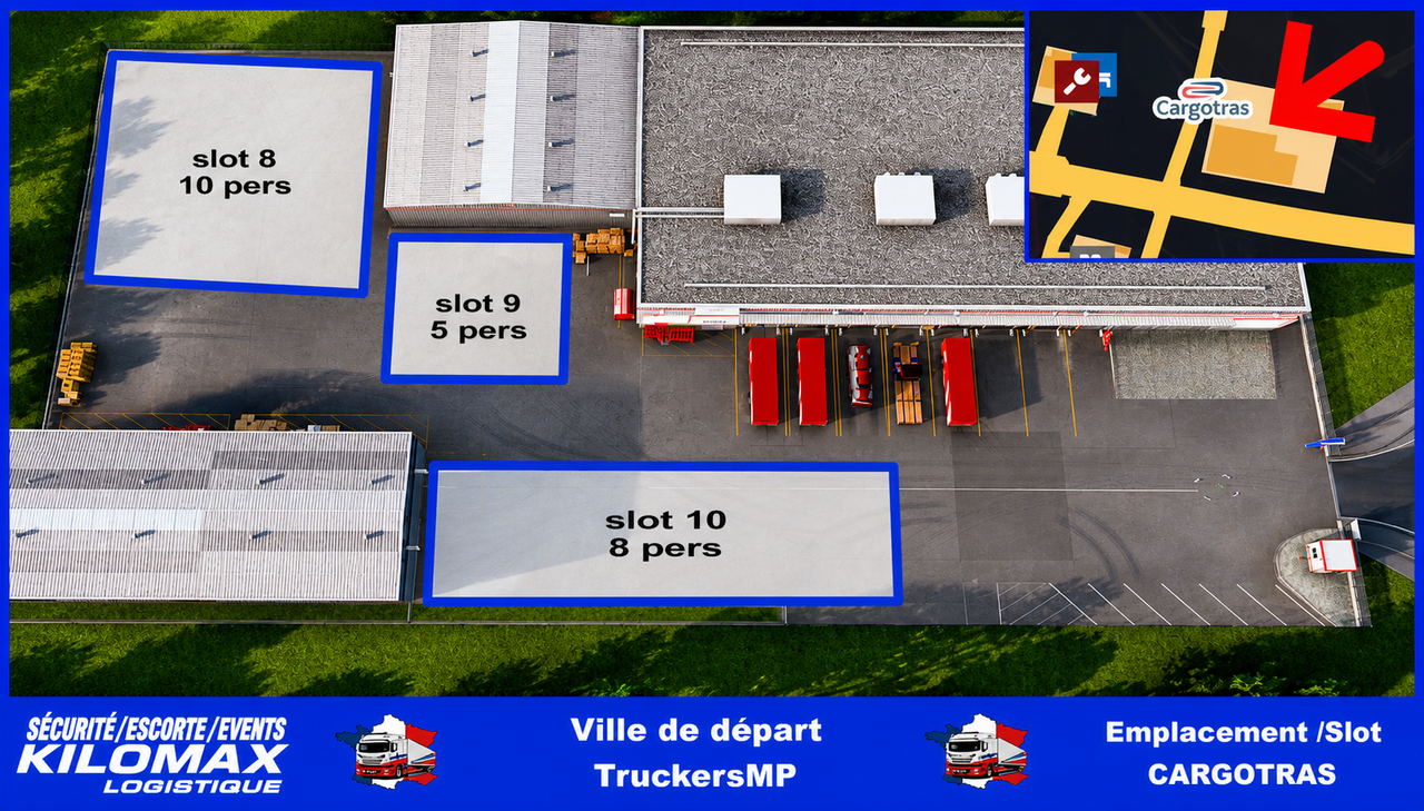 SLOT 8 - Cargotras  10 personne