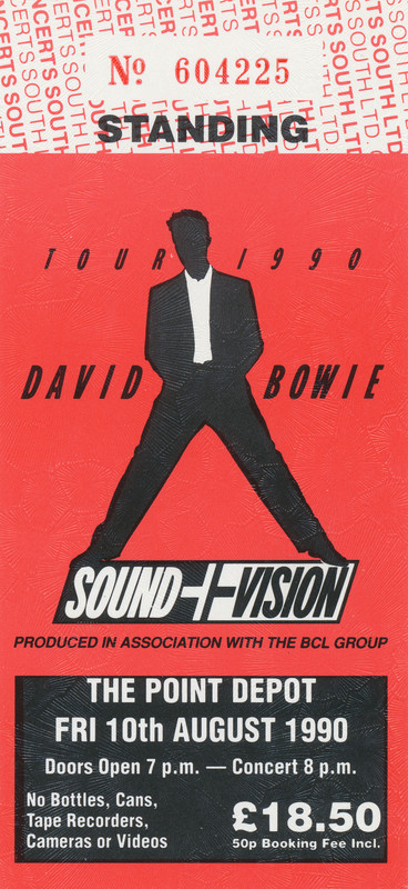0088 David Bowie The Point Depot 1990