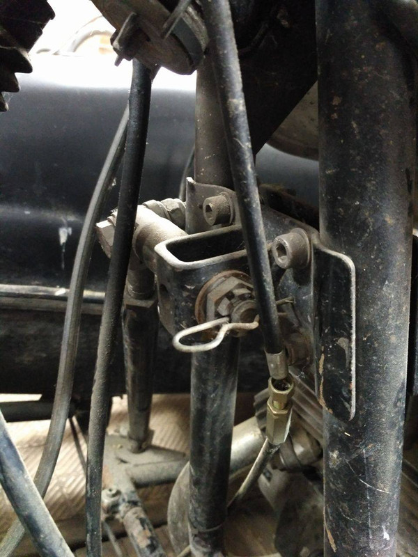 mocowanie przód góra