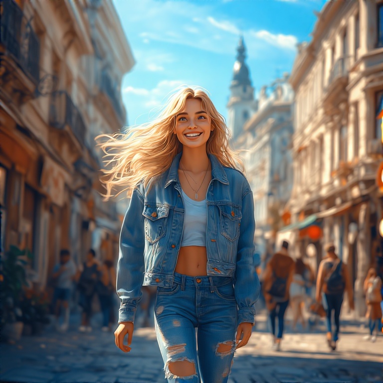 An-young-woman-walking-on-a-st-16