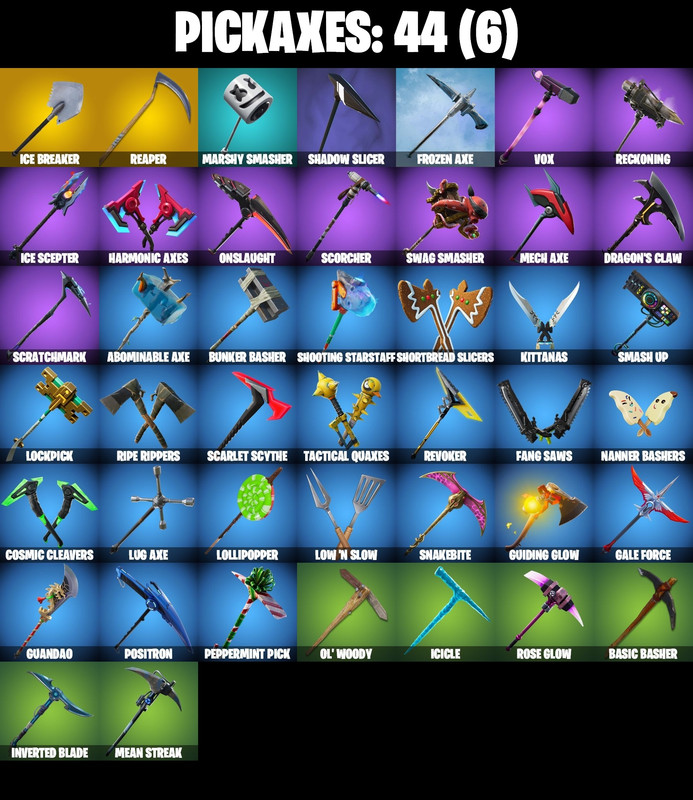 pickaxes comp