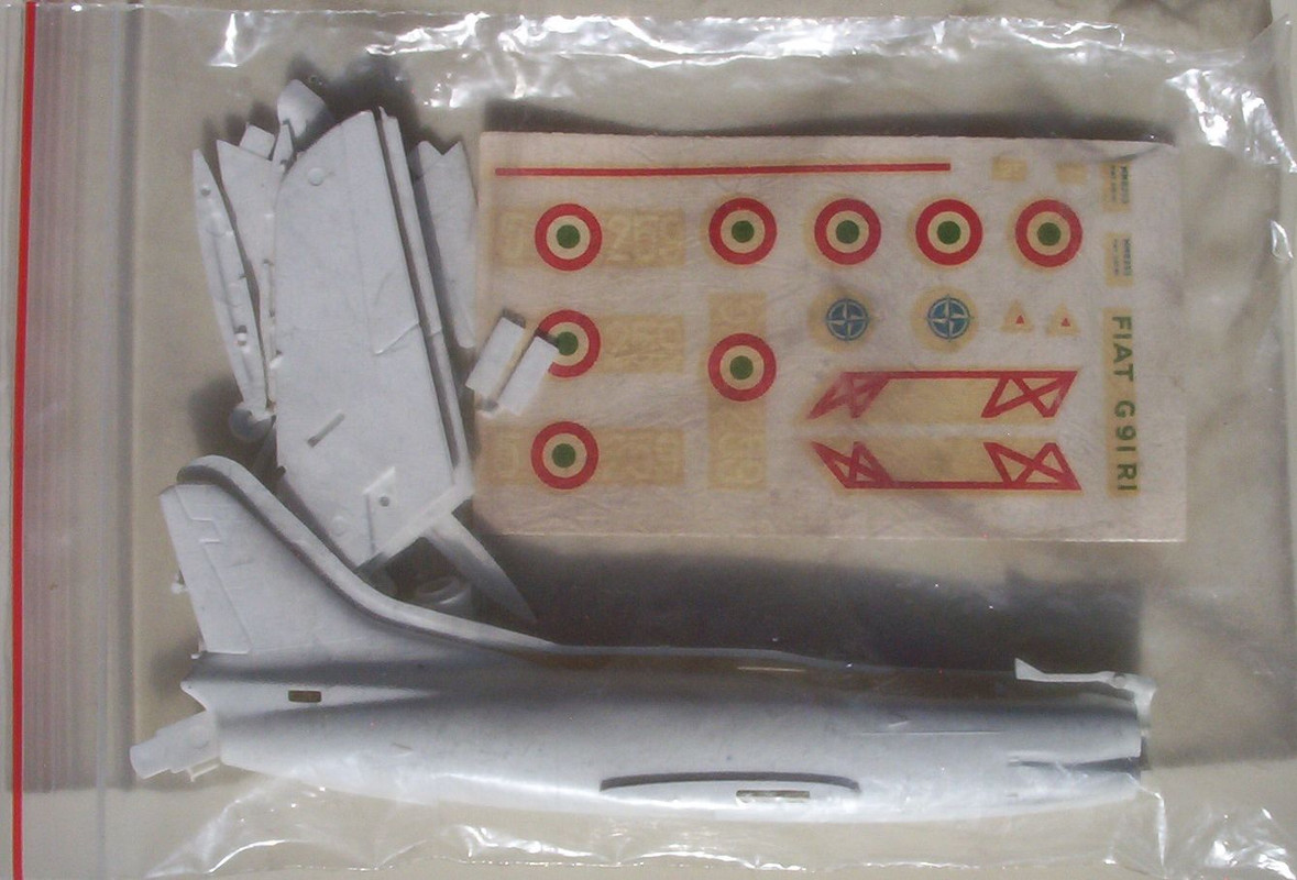 Airfix 72 Fiat G.91 R.1 (Incomplete)