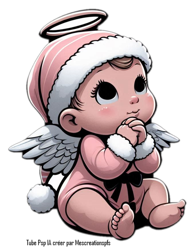 B&eacute;b&eacute; en ange de noel (4)
