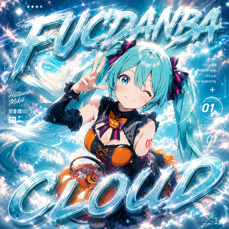 Fucdanba; Hatsune Miku 初音ミク - Cloud