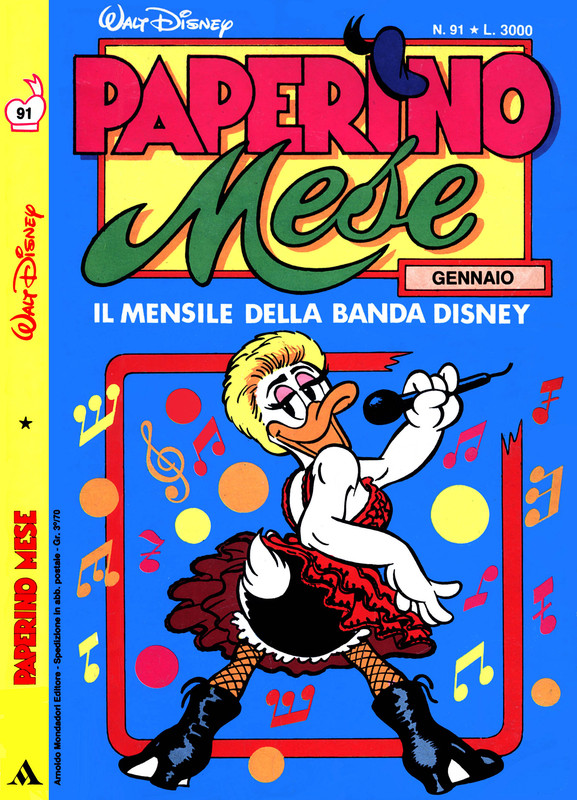 Paperino mese 91 (Disney 1988-01)