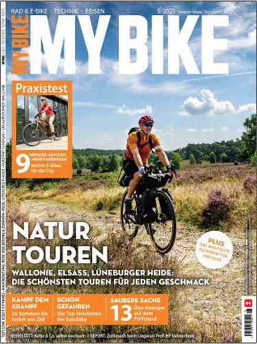 Cover: My Bike Fahrradmagazin September-Oktober No 05 2023