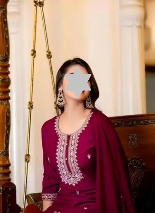 Women's Cotten Regular Fit Kurta & Pants Color 1 (KS112)